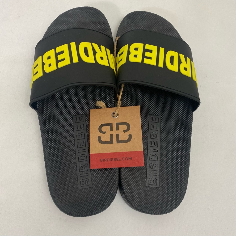 BIRDIEBEE Double BB Sunshine Slide Sandals Sz 11 Womens Beach Gym Casual - Picture 3 of 5